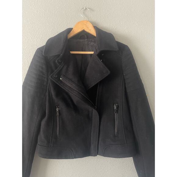 Vince‎ Wool Moto Jacket - Picture 5 of 12